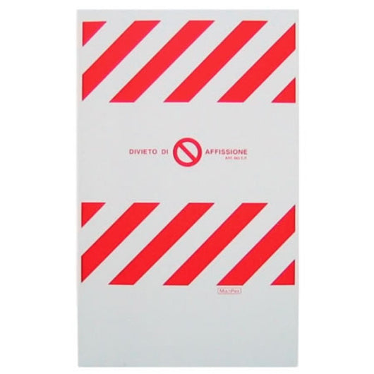 Cartello colorato recizione cant iere 100x180 b08lr36j8j