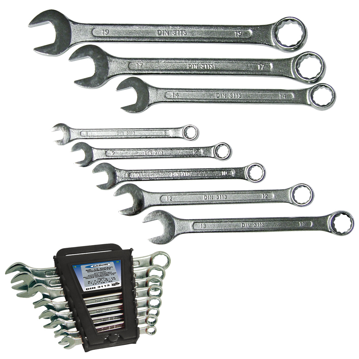 Serie 8 Chiavi Combin. C.V 8/19