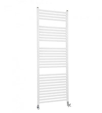 Termoarredo Scaldasalviette in alluminio Bianco modello Cool - Dritto - H (mm) 1740 - Interasse (mm) 400 - 35 Tubi