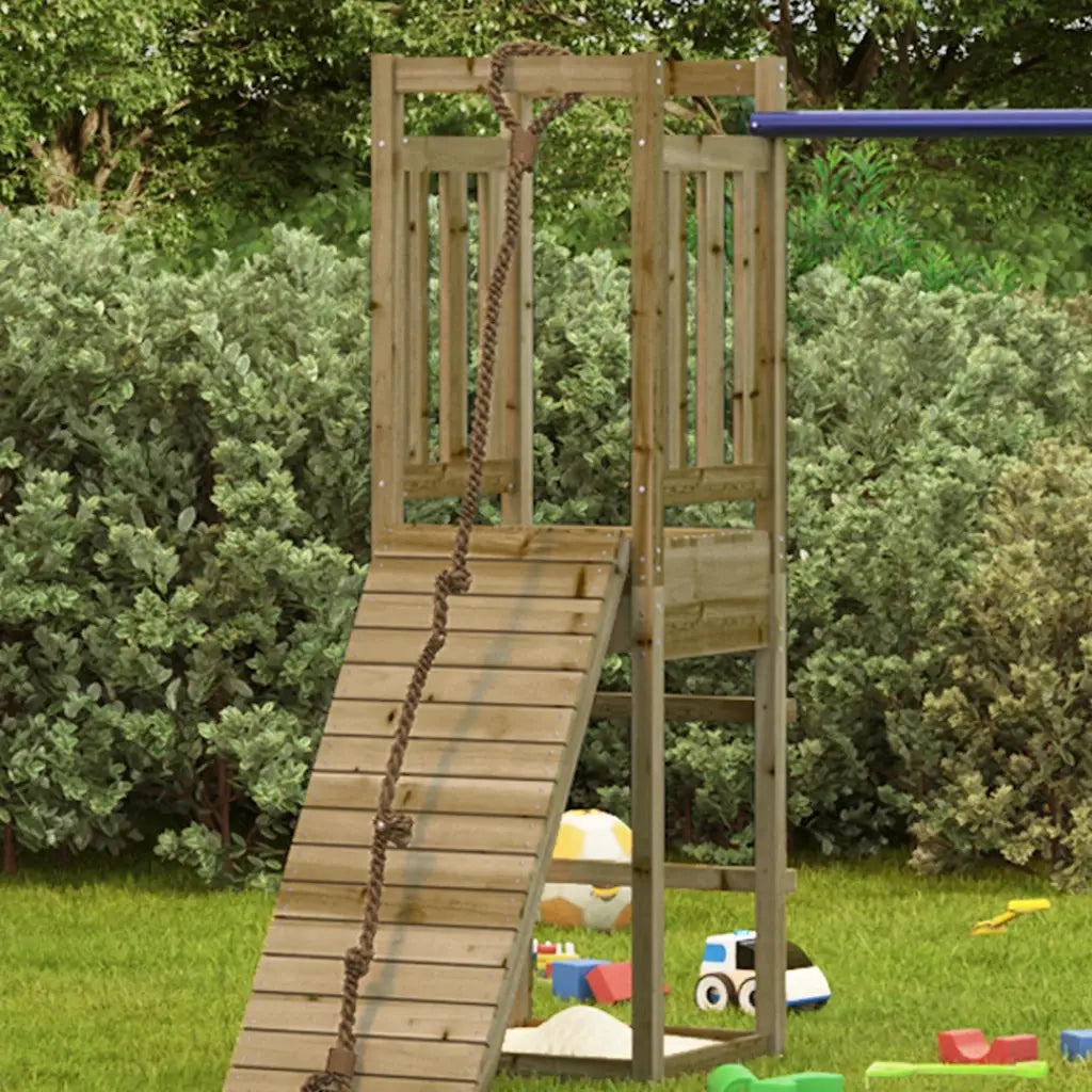 Torre da Gioco 53x46,5x169 cm in Legno di Pino Impregnato CFW5968490