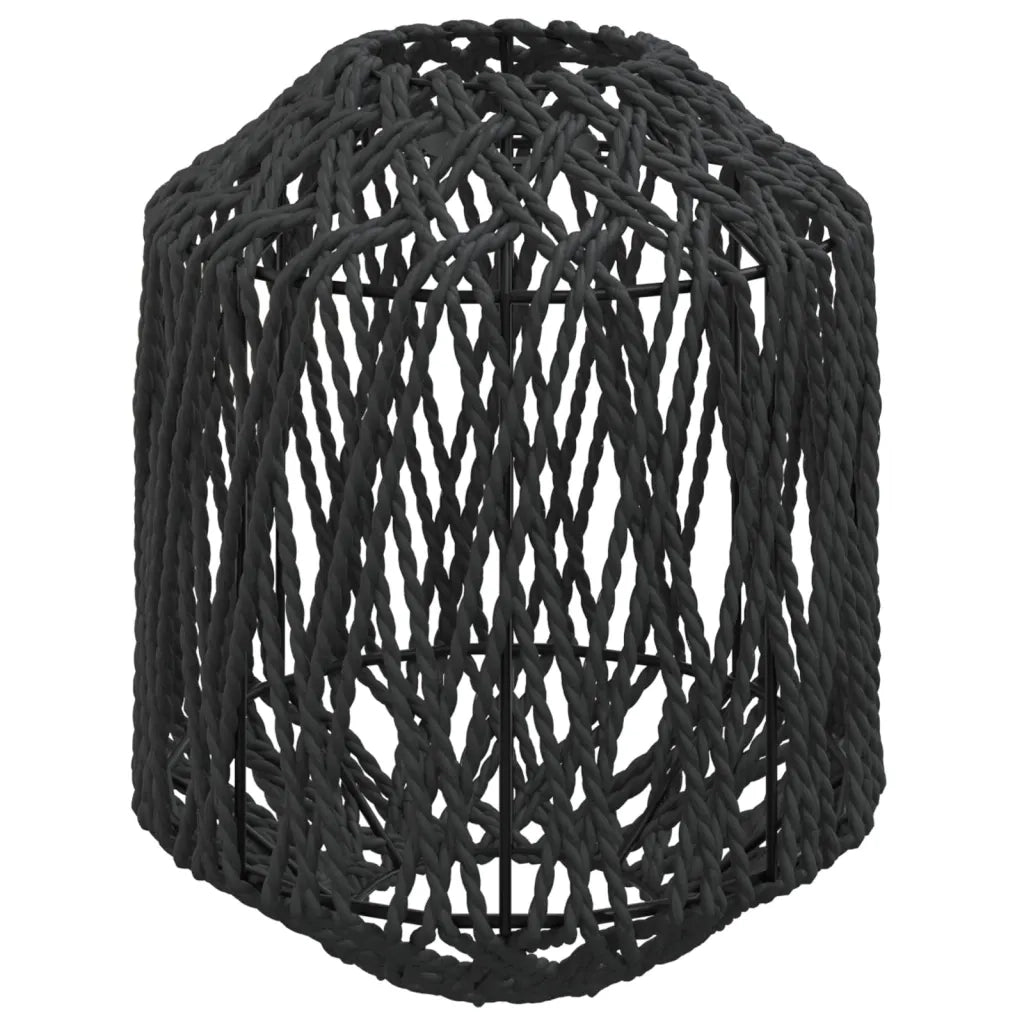 Paralume Nero ?23x28 cm Ferro e Carta CFW2166997