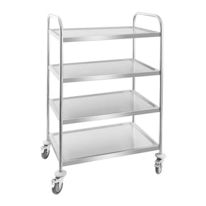 Carrello di servizio - 4 ripiani - acciaio 200 kg 14_0000942