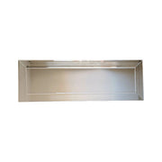 Nanto, Specchio Forma Rettangolare, 2.2x40h cm Argento