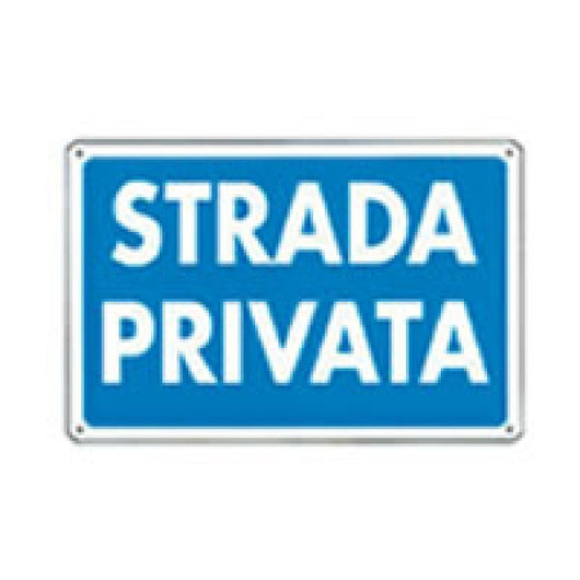 Cartello strada privata 20x30 b0 8lqz7znt