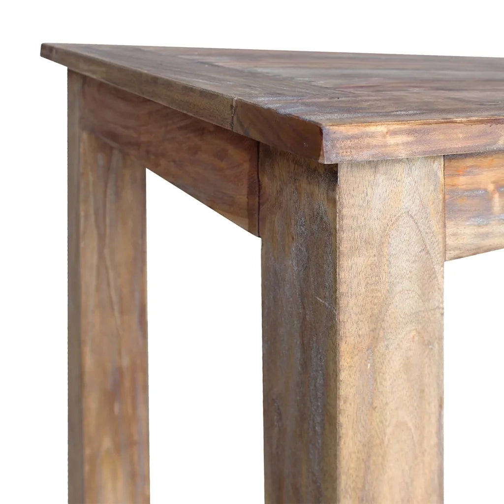 Tavolo da Pranzo in Legno Massello Anticato 120x60x77 cm cod mxl 13449