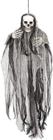 Decorazione Horrorosa Magra Hein per Halloween - 90 cm Ornamento da Appendere