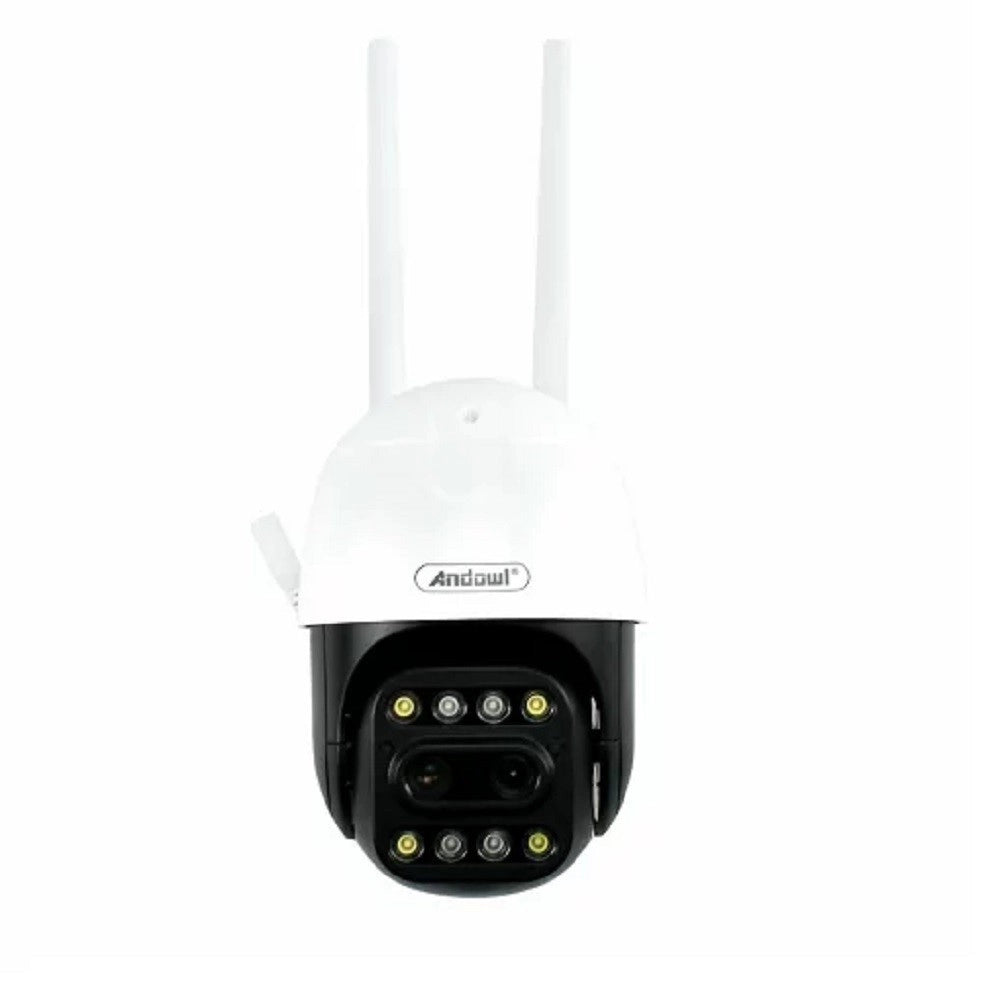 Trade Shop - Telecamera Panoramica Di Sicurezza Ip 2khd Wifi Ai Dome 360° Impermeabile Q-s700 -