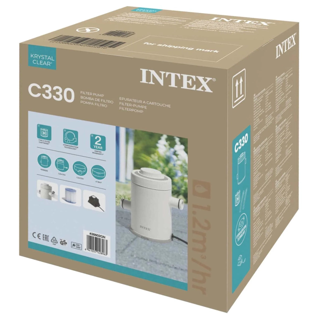 INTEX Pompa Filtrante  Bianco 2.55 PVC 42035614