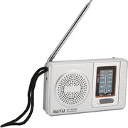 Radio a Batterie Mini FM/AM - Radio Portatile per Emergenze - Giocatore di Radio in Tasca - Radio su Batterie - Radio Trasistore su Batterie - Radio Piccola - Zaffiro