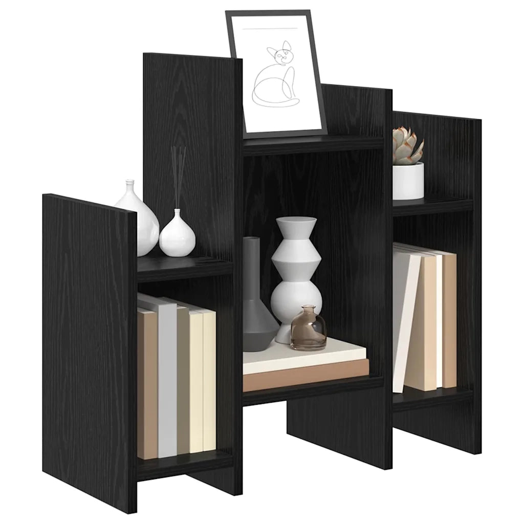 Mobile laterale Rovere Nero 60 x 26 x 60 cm Legno multistrato 875133