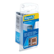 Graffette zincate - RAPID - 970/12 mm - Blister 672