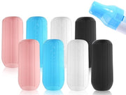 Set di protezioni per viaggio 8 pezzi - Coperture in silicone - Coperture impermeabili - Protezione elastica - Accessori per viaggio - 80 x 36 mm