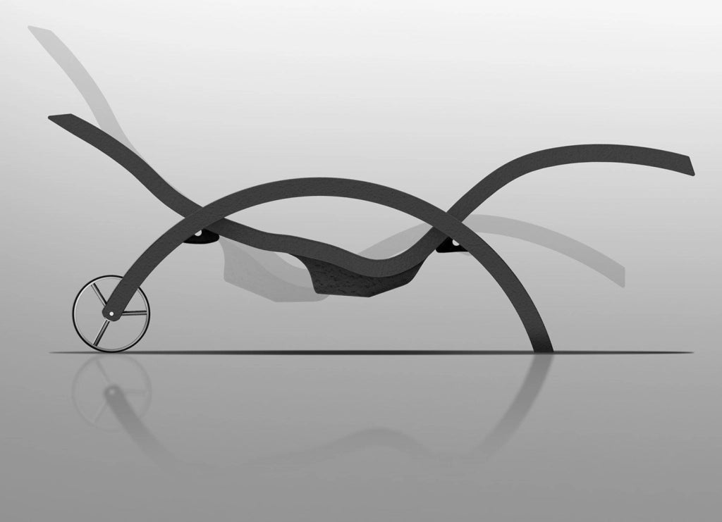 Supporto da Esterno Chaise Longue Arkema Serendipity Dove Grey