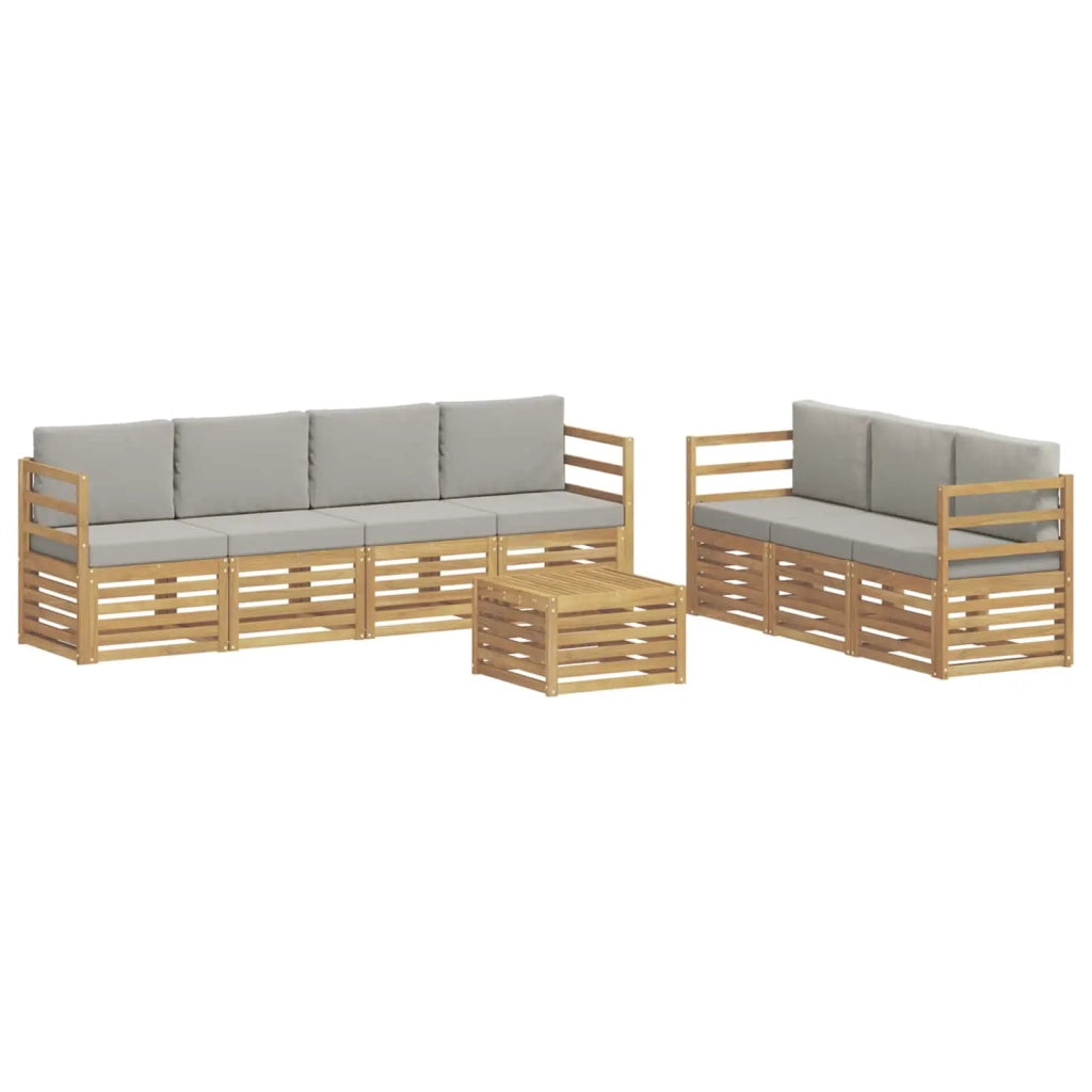 Set divani Legno di Acacia Massello