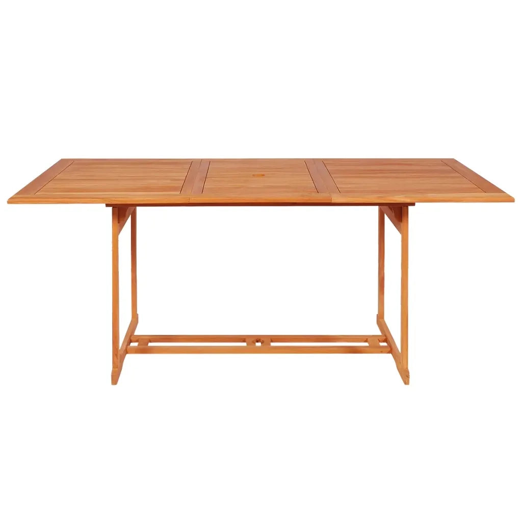 Set da Pranzo da Giardino 9 pz in Legno Massello di Teak 3059576