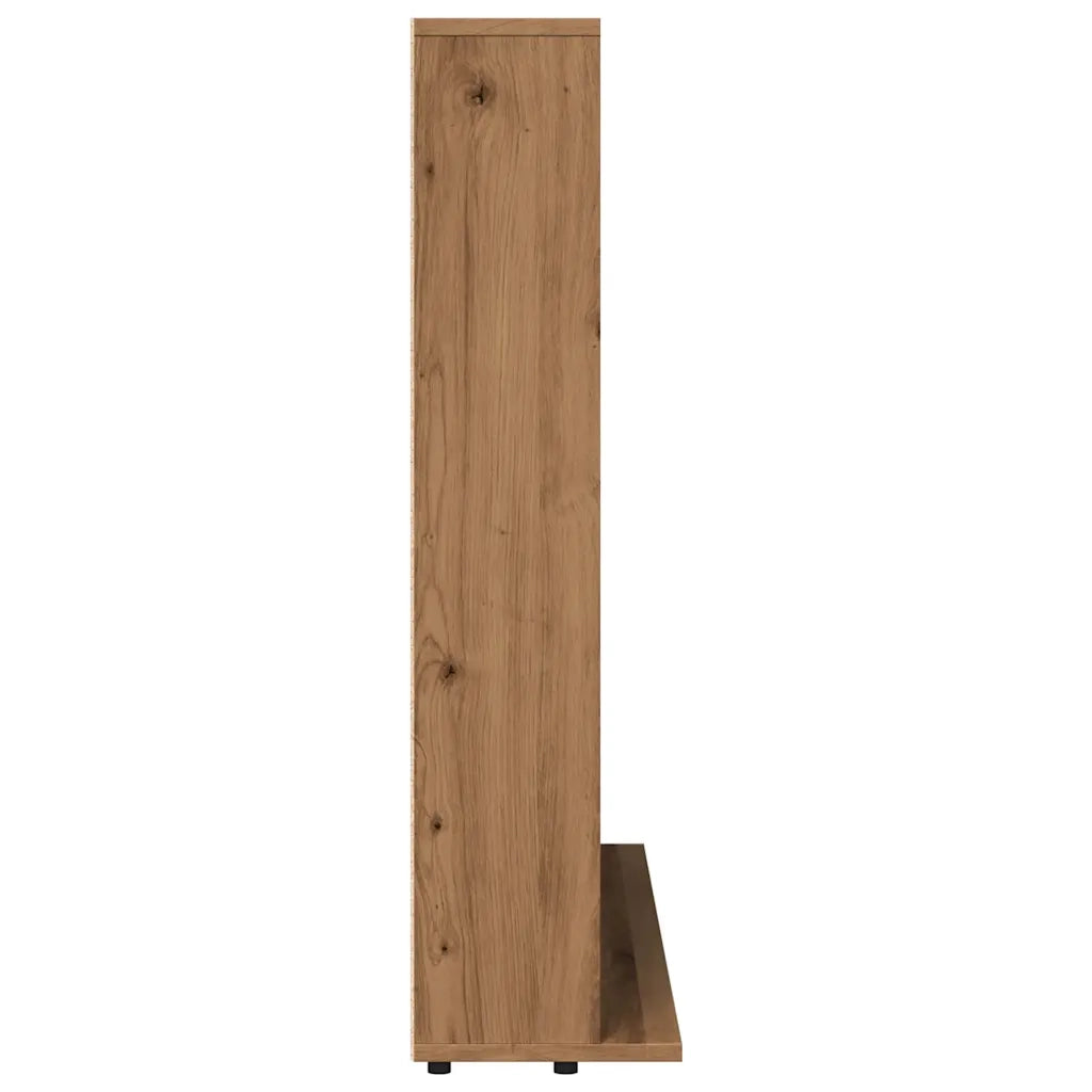vidaXL Mobile Porta CD Artigianale 100x23x89,5 cm Legno Multistrato
