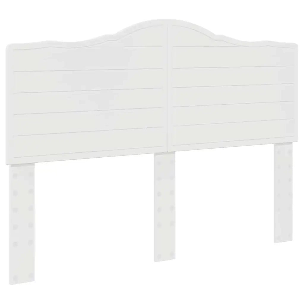 Testiera-Testata-Testiera Decorativa Bianco Lucido 150 cm Legno multistrato 355390