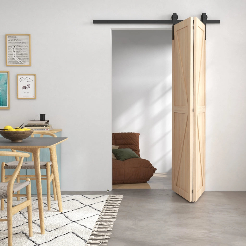 Kit per porte scorrevoli pieghevoli ¨C zephmum ¨C 152,5 cm