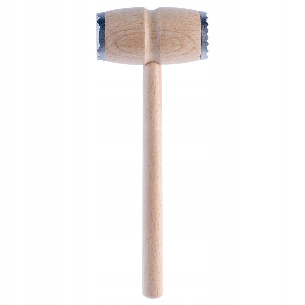 Batticarne KADAX per cotolette, martello in legno a doppia faccia, 29 cm