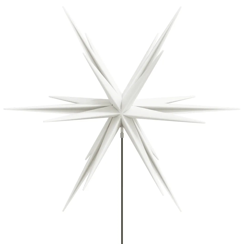Luce di Natale con Picco Terra e LED Pieghevole Bianca 57 cm CFW6176187