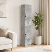 Set di armadi 2 pz Grigio Cemento Legno ingegnerizzato 3416793