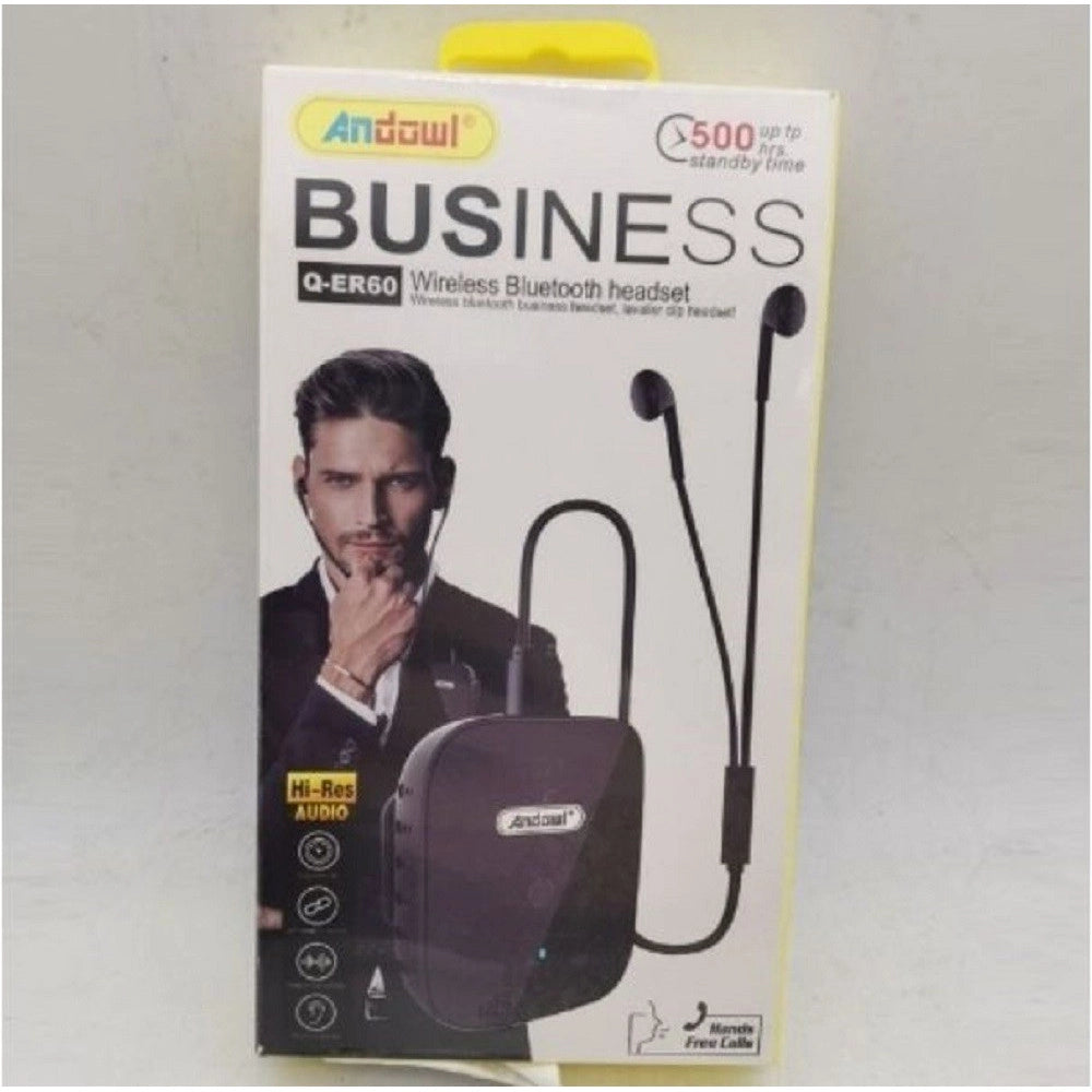 Trade Shop - Cuffie Wireless Vivavoce Bluetooth In-ear Auricolari Q-er60 Ricaricabili Custodia -