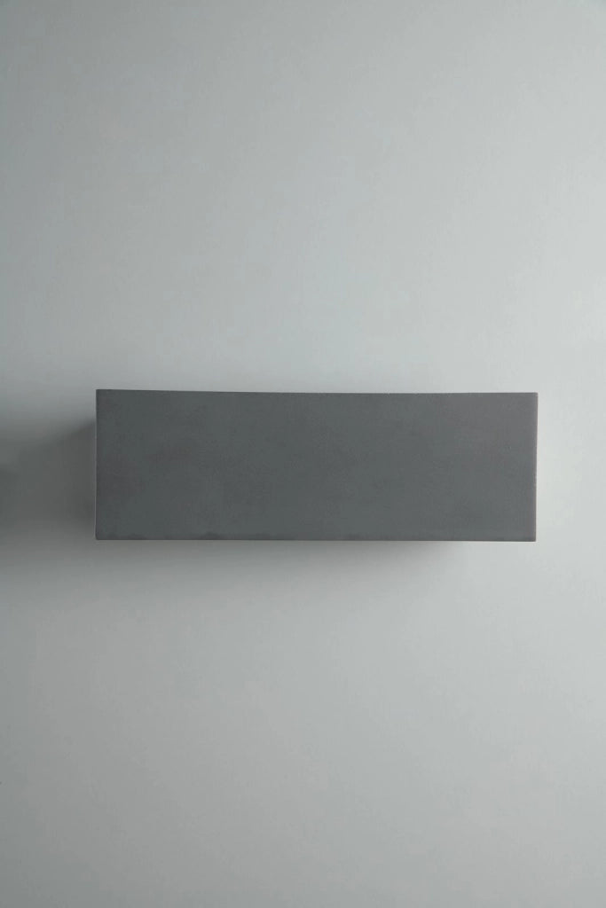 APPLIQUE LED PARKER GRIGIA 16W 2100LM CCT 3000K / 4000KIP65 50X4,5X10,2CM
