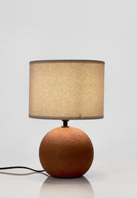 Lampada da Tavolo Ceramica Bianca Moderna da Interno - MEI-HSUAN Colore: Rosso, Dimensione: D 20