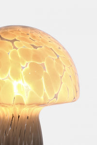 Lampada da Tavolo Vetro Trasparente Moderna Interno H25,5 - MEI-XIN Colore: Bianco