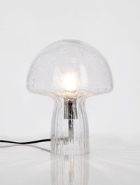 Lampada da Tavolo Vetro Trasparente Moderna Interno H25,5 - MEI-XIN Colore: Grigio