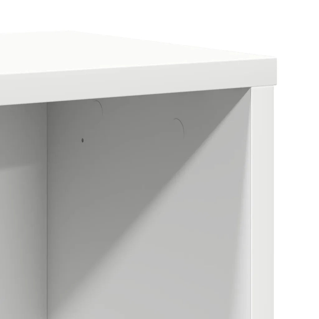 vidaXL Libreria Bianca 60x24x101,5 cm in Legno Multistrato