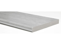 mensola murale stondata col. rovere grigio cm.100x25x2,5 cod:ferx.vit48231