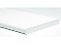 mensola murale stondata col. bianco cm. 40x20x1,8 cod:ferx.vit46765