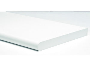 mensola murale stondata col. bianco cm. 80x25x2,5 cod:ferx.vit46781