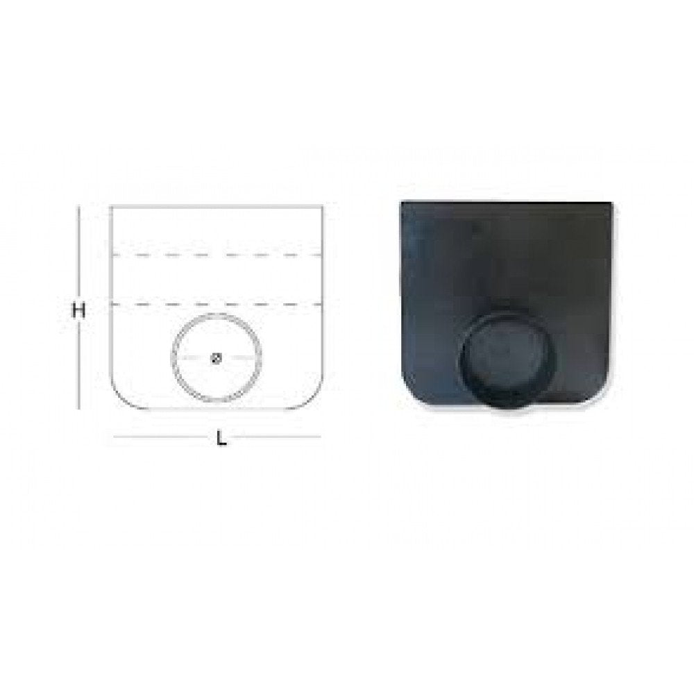 Sabdrain testata di chiusura tap po h150 mm b08lqtwzc8