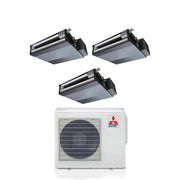 Climatizzatore Condizionatore Mitsubishi Electric Canalizzato Canalizzabile Trial Split Inverter 9+9+12 con MXZ-3F68VF R-32 Wi-Fi Optional 9000+9000+12000