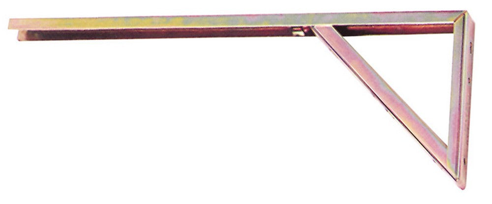 mensola per ripostigli in acciaio verniciato bianco cm. 50x28 cod:ferx.vit41262