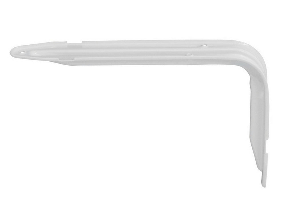 mensola nervata plutone col. bianco cm. 28x18 cod:ferx.vit41476