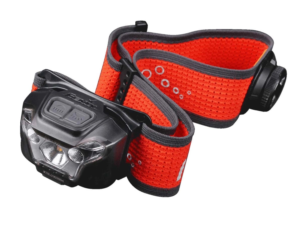 Torcia frontale LED ricaricabile lungo raggio FENIX HL18RT 500 lumen 85 metri