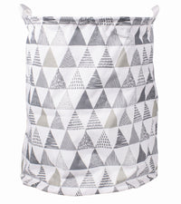 Cesto portabiancheria VALORA - Contenitore pieghevole da 80 litri per giocattoli e biancheria K09