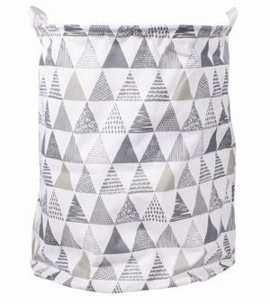 Cesto portabiancheria VALORA - Contenitore pieghevole da 80 litri per giocattoli e biancheria K09