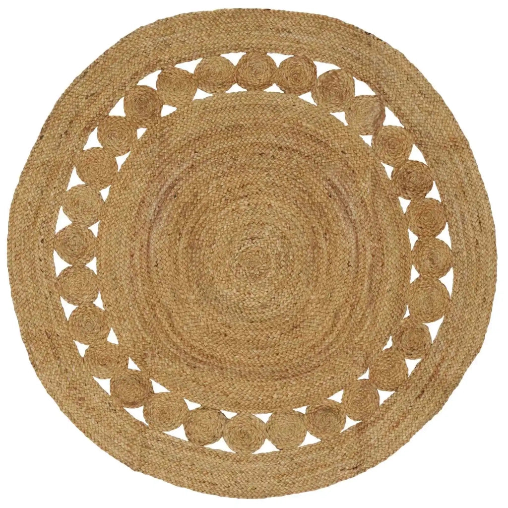 Tappeti per area Naturale Ø 150 cm Juta