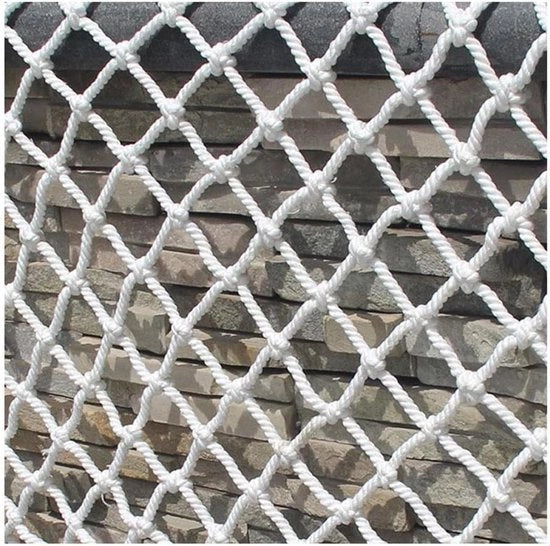 Rete di sicurezza in nylon per balcone - decorazione esterna - rete per scale per bambini - rete anti-henne anti-val - rete di sicurezza per bambini (1,5M x 2M)