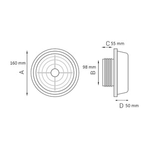 Motorino di aspirazione 220v x cucine