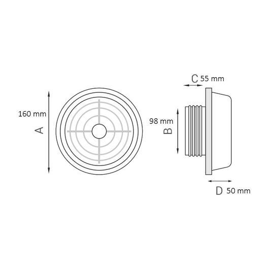 Motorino di aspirazione 220v x cucine