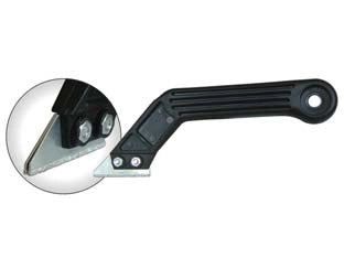 RASCHIAFUGHE CON DUE LAME ABRAFUGHE ART.275- - cm.20 - 2 pezzi RAIMONDI