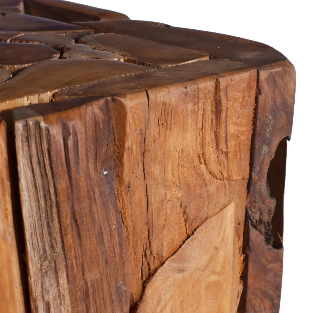 Tavolino da salotto | Tavolino da caff¨¨ | Tavolino da Soggiorno 30x30x80 cm in Legno Massello di Teak