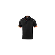 SPARCO POLO TOLEDO BLACK ORANGE TG  L- 1,0 pz