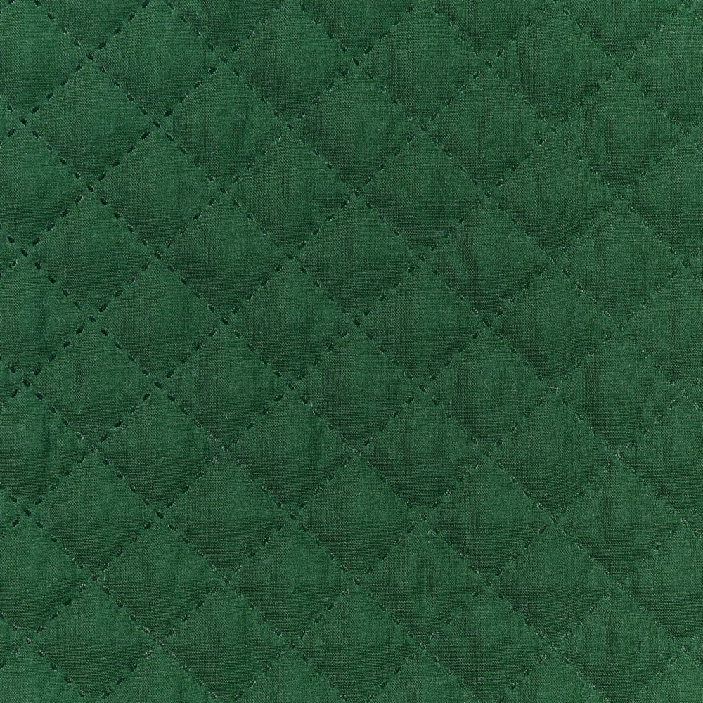 Copriletto in tessuto poliestere Verde 220 x 240 cm motivo decorativo in rilievo Biancheria da letto design classico Camera da letto