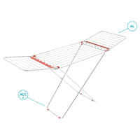 STENDIBIANCHERIA COLOMBO EMOTION ACCIAIO/ALLUMINIO